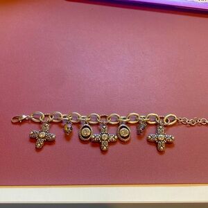 Brighton cross bracelet 9 inches